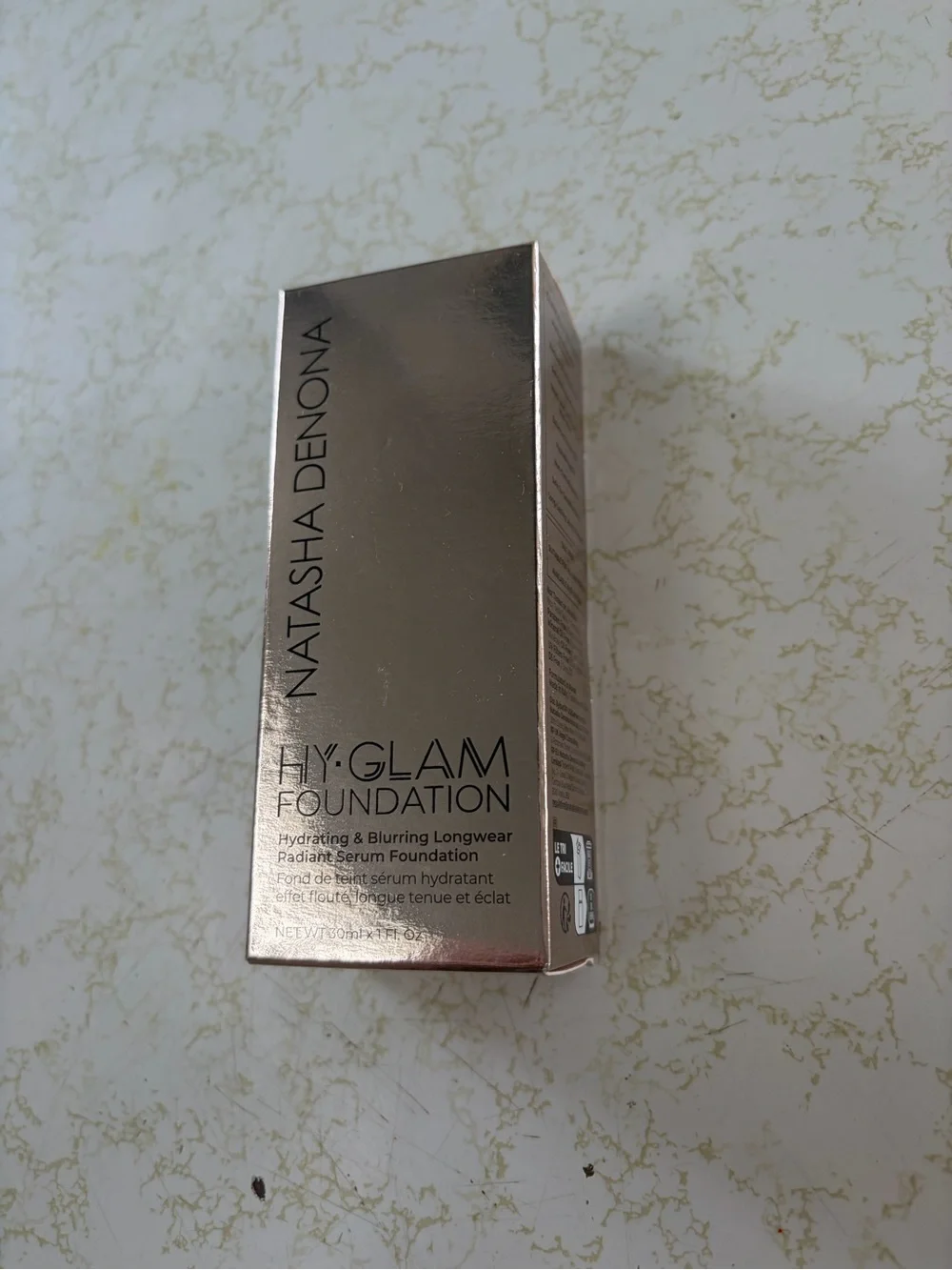 Natasha Denona Hy-Glow Foundation N2 Light Beige with Pink Cap